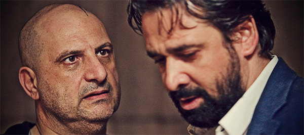 Khaled El Sawy & Kareem Abdel Aziz in "The Blue Elephant"