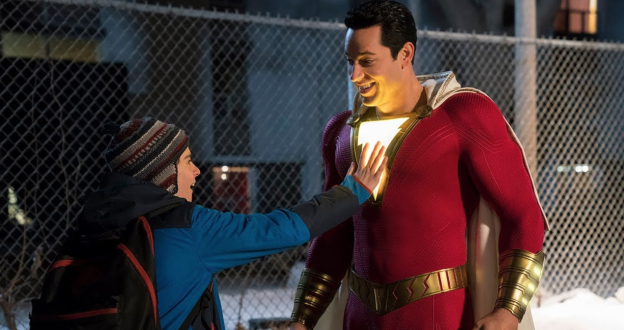 Shazam discovers his powers