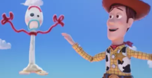 Forky is the newest member of our Toy Story gangq